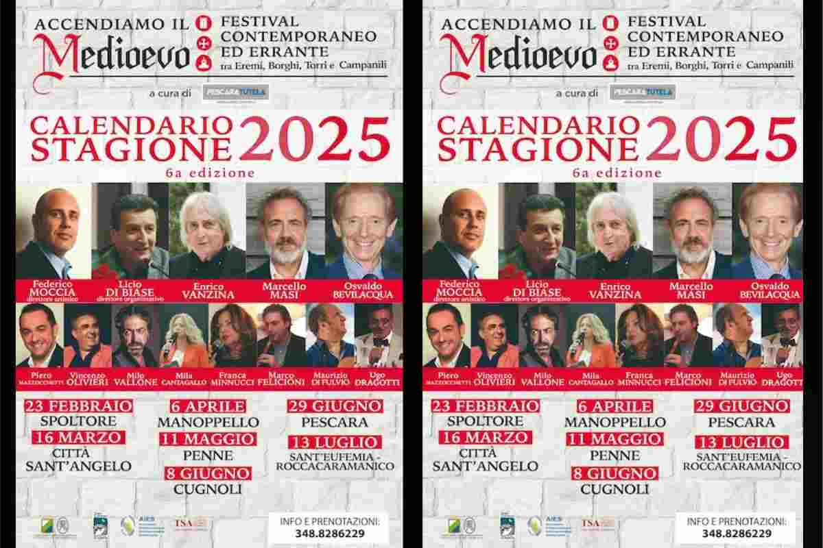 Pescaratutela e il medioevo: un evento che unisce i comuni. Dal 2019 al 2023: la rinascita del medioevo nel pescarese. Valorizzazione storica: eremi, torri e campanili in festa. 