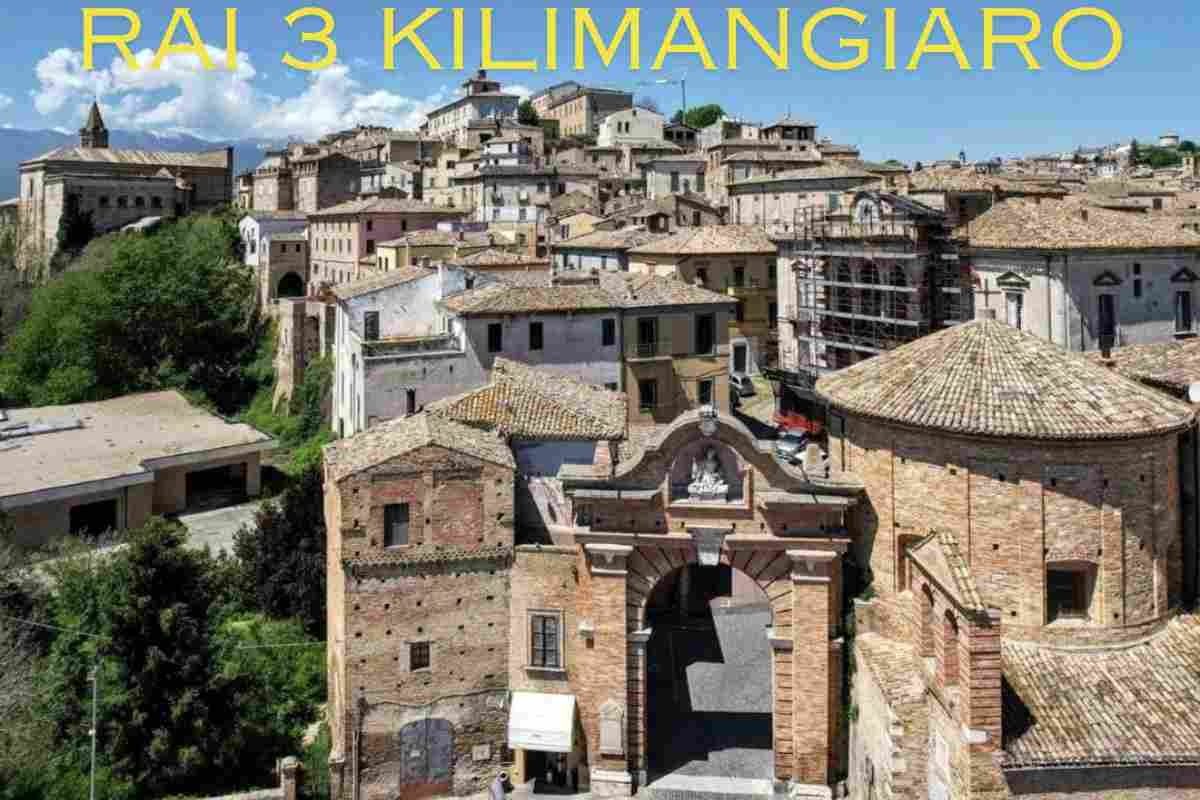 Rai 3 Kilimangiaro: viaggio a Penne. Scoperta di Penne nel Borgo dei Borghi. Camila Raznovich e il fascino di Penne.