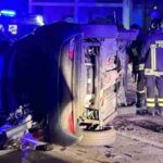 Lancia Y in ribaltamento: analisi dell'incidente. Emergenza e soccorso sulla Fondovalle Alento.